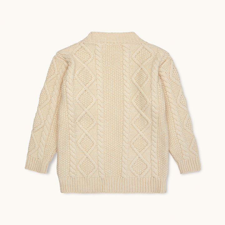 Aran sweater natural