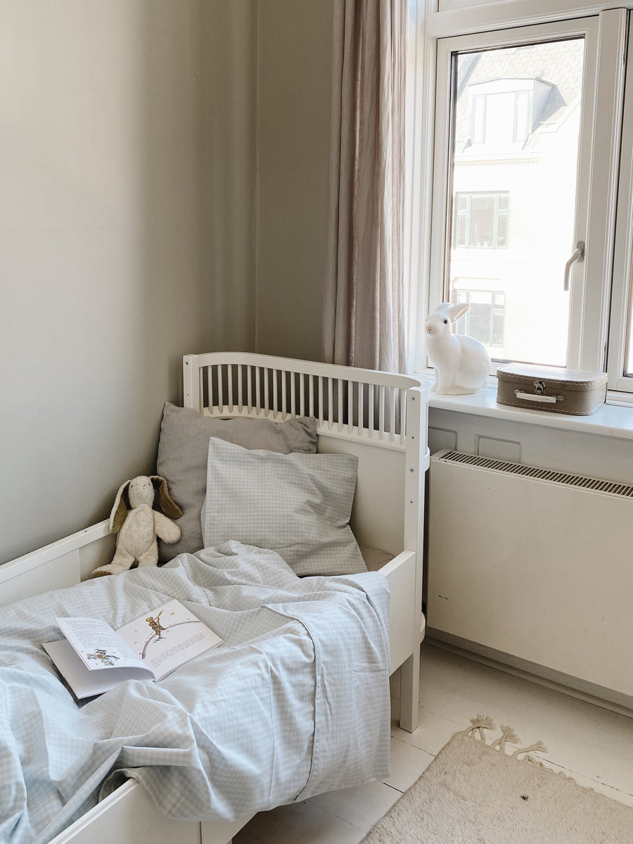 <tc>Junior bundle blue: sengetøj, dyne & pude</tc>