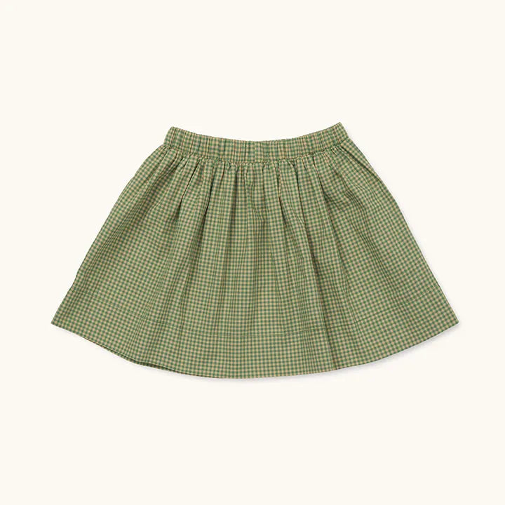 Dagmar skirt green check