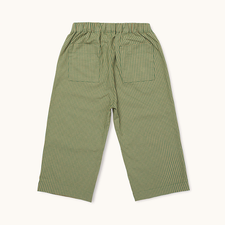 Frankie pants green check