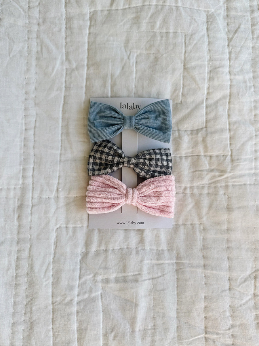 Hairbow 3-pack forest check