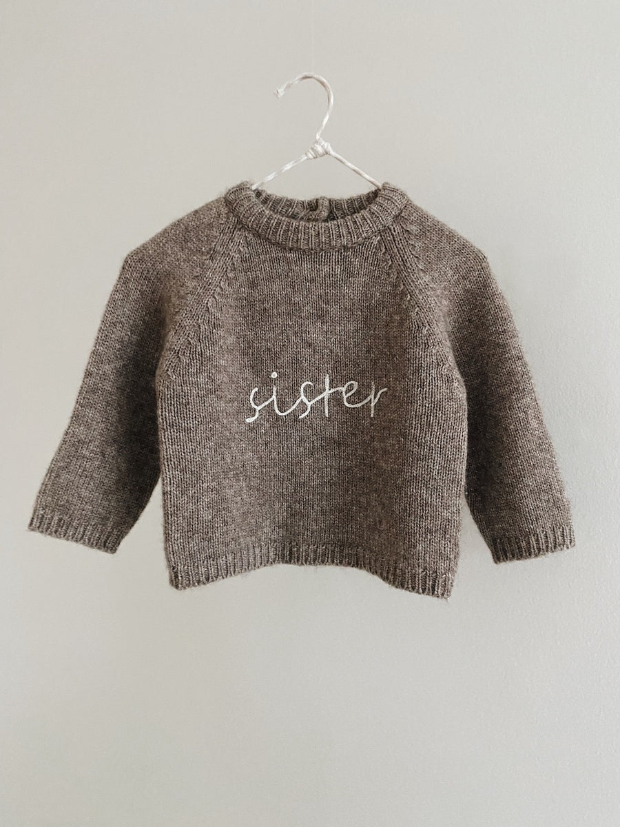 Sister sweater millet (baby)