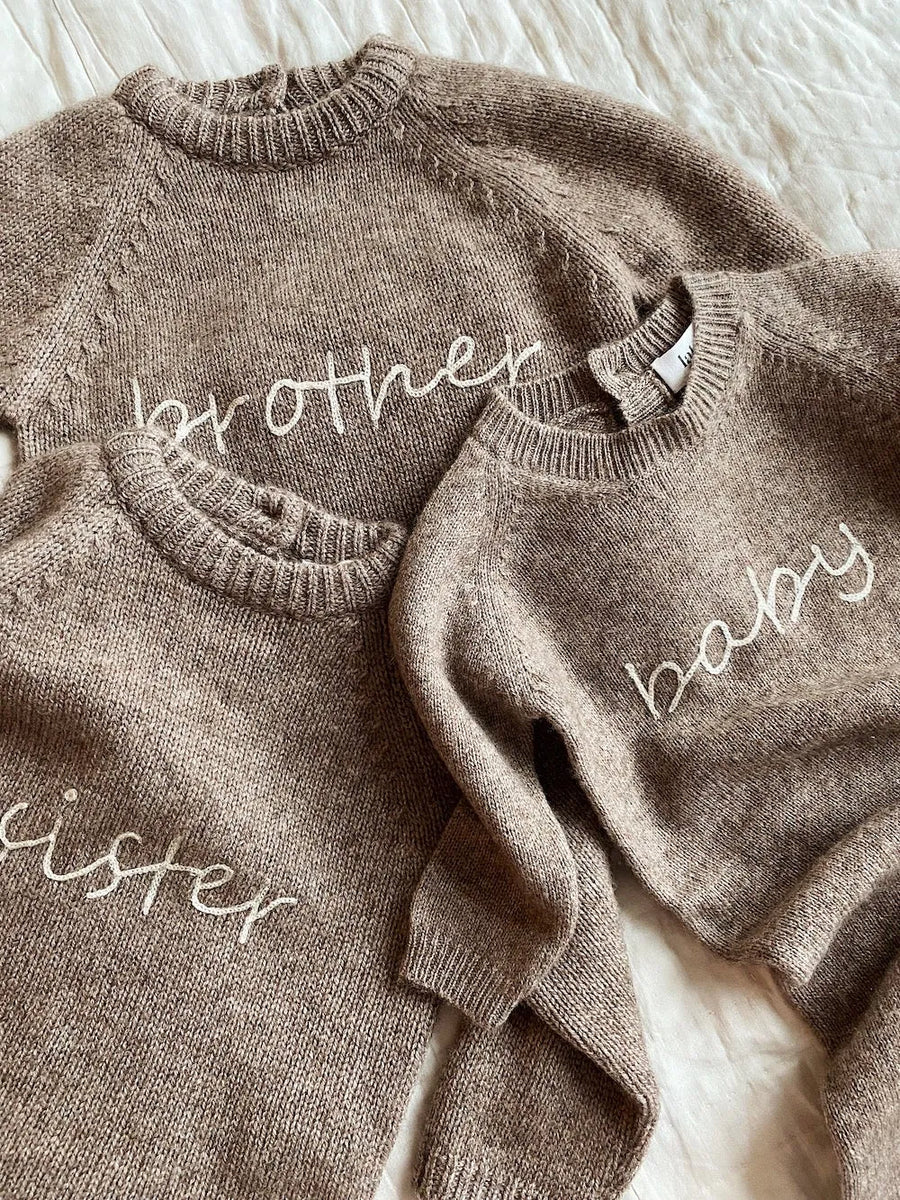 Brother sweater millet (baby)