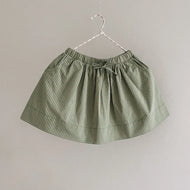 Dagmar skirt green check