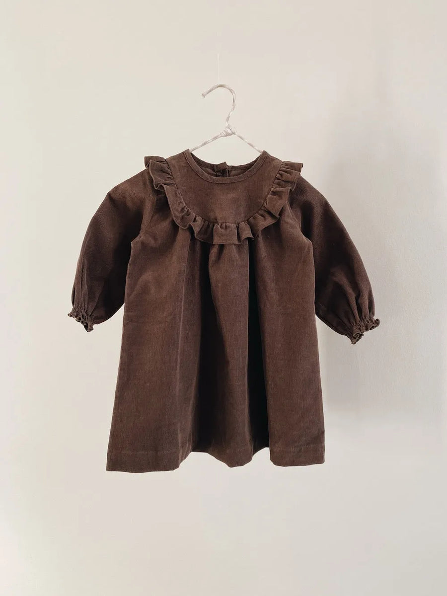 Noey dress brown (baby)