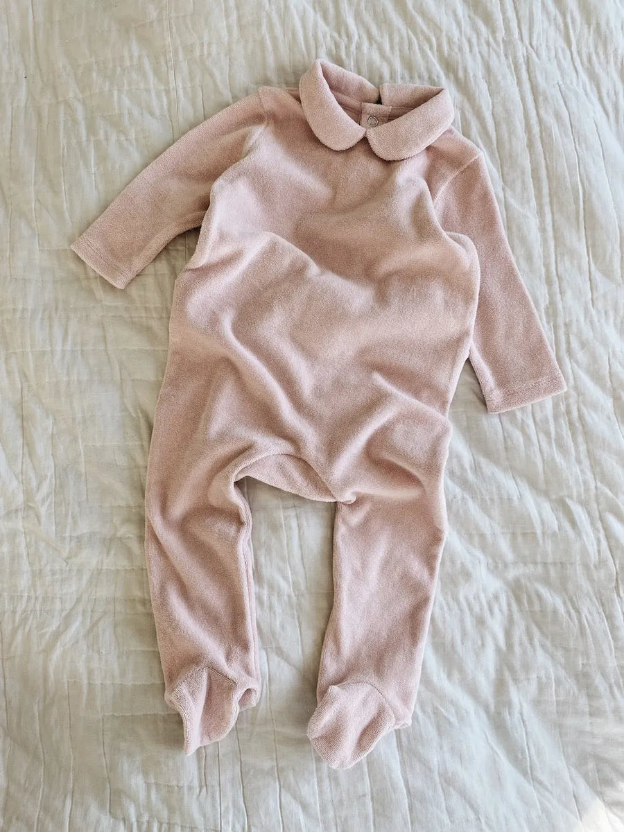 Moon jumpsuit barely pink