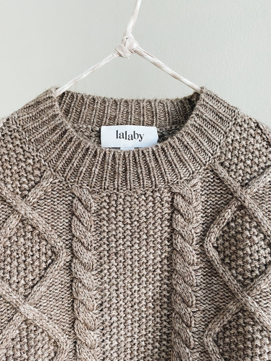 Aran sweater millet