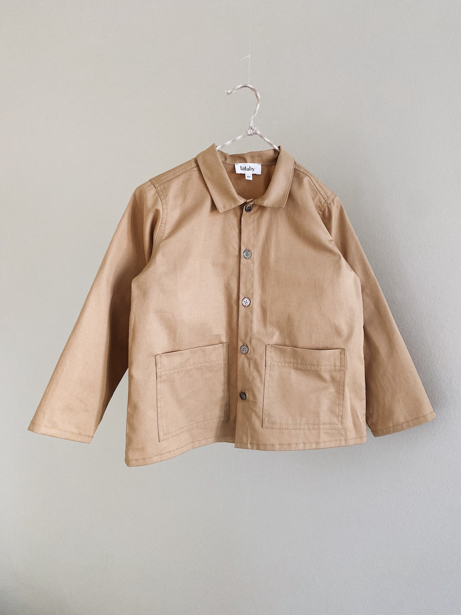 <tc>Samson overshirt dark sand</tc>