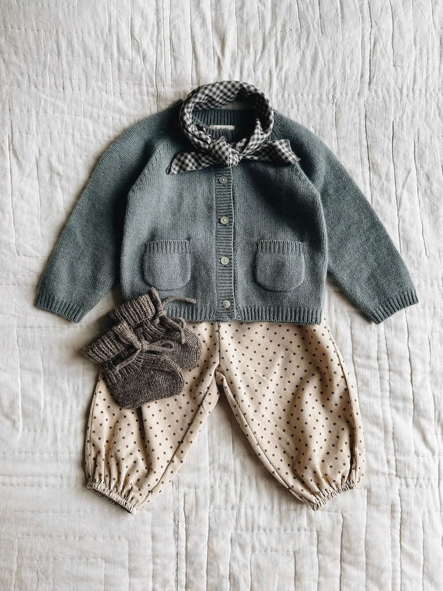 Bobbie cardigan dove (baby)