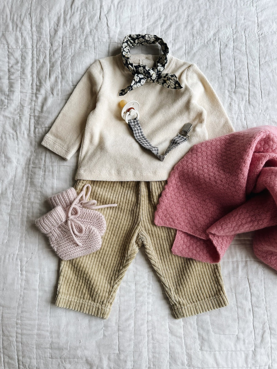 Terry baby set vanilla