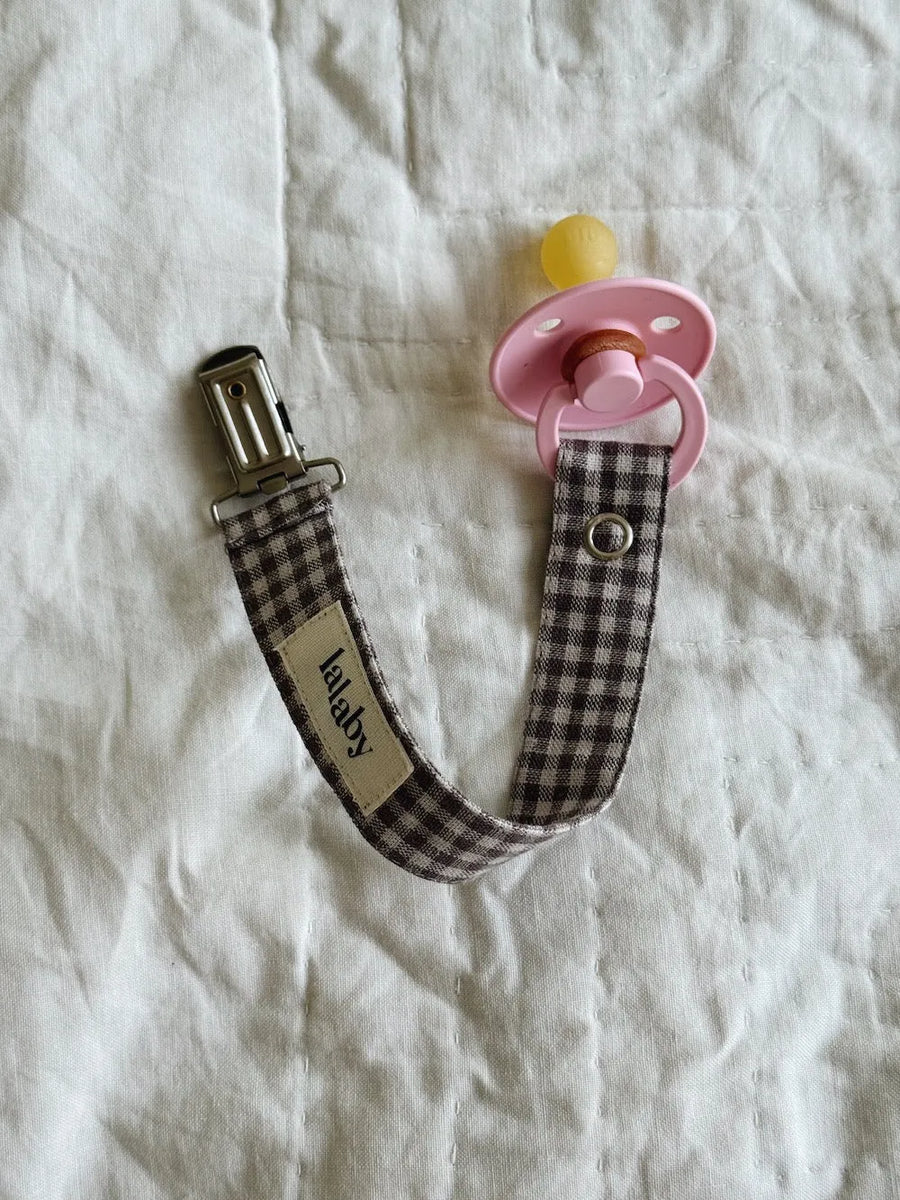 Pacifier clip mini check
