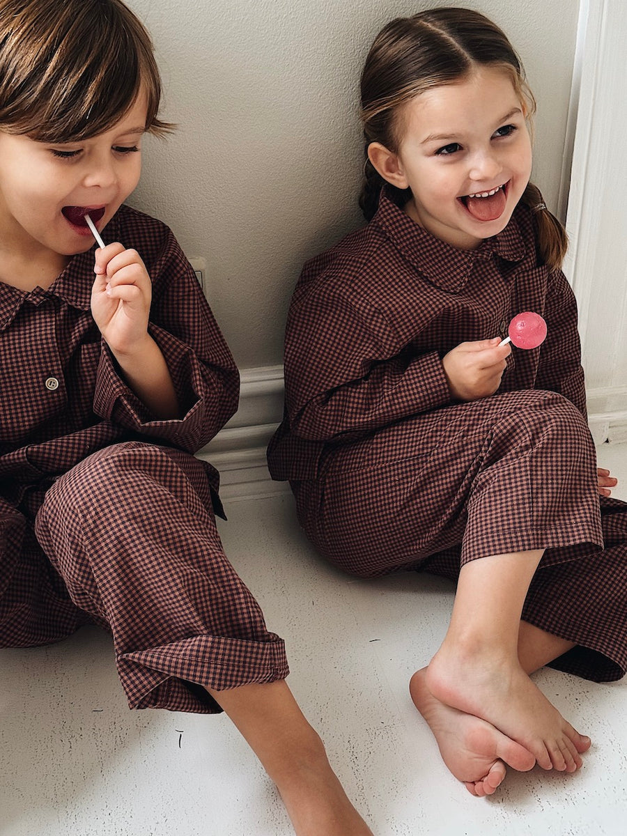 Classic Pyjamas Indigo Check