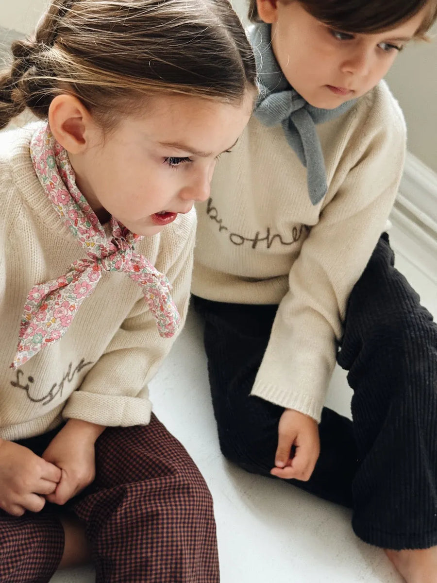 Brother sweater natural (kids)