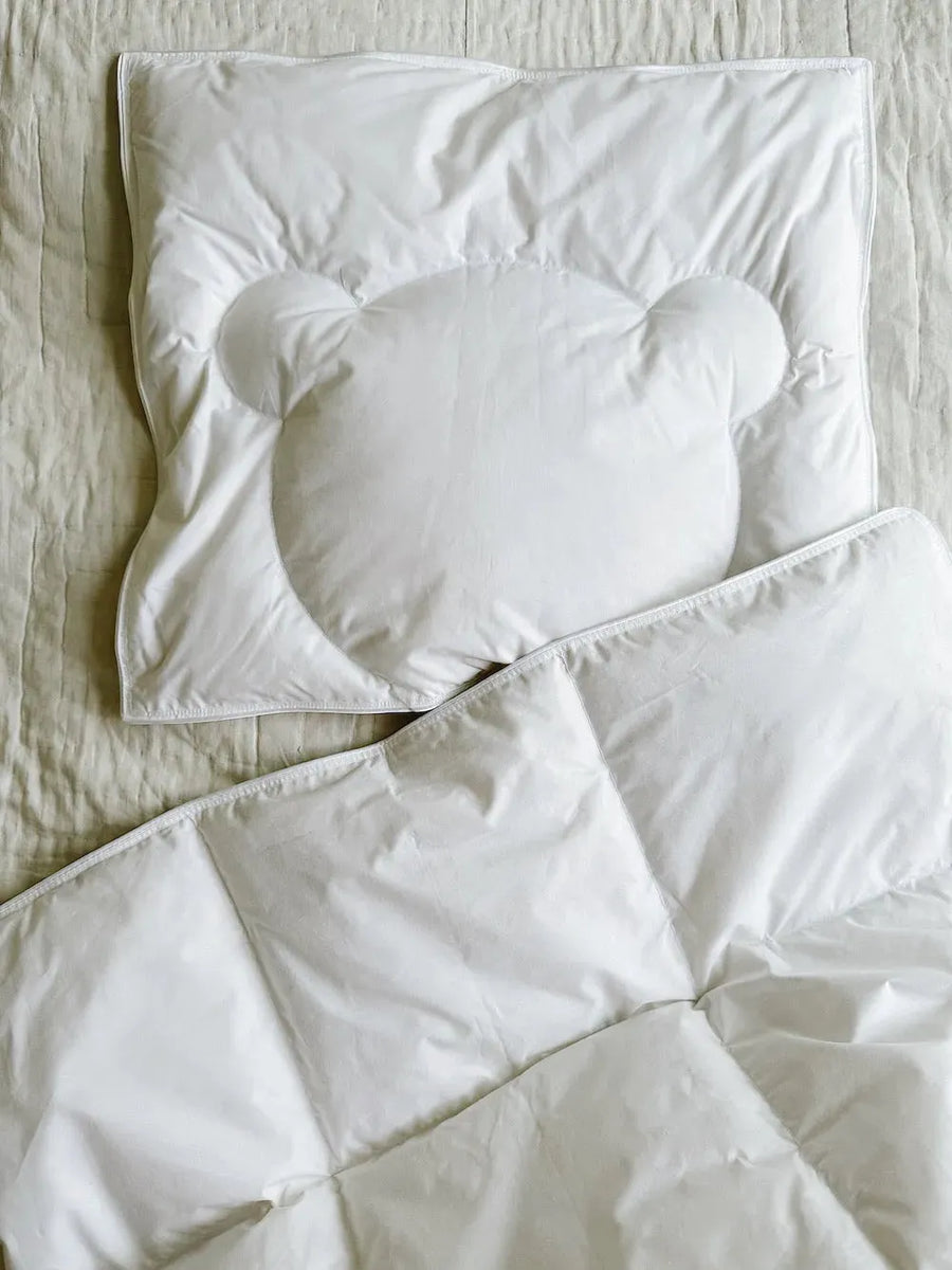 <tc>Baby bundle indigo check: Sengetøj, Dyne & Pude</tc>