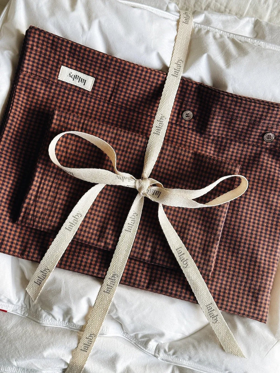 <tc>Baby bundle indigo check: Sengetøj, Dyne & Pude</tc>