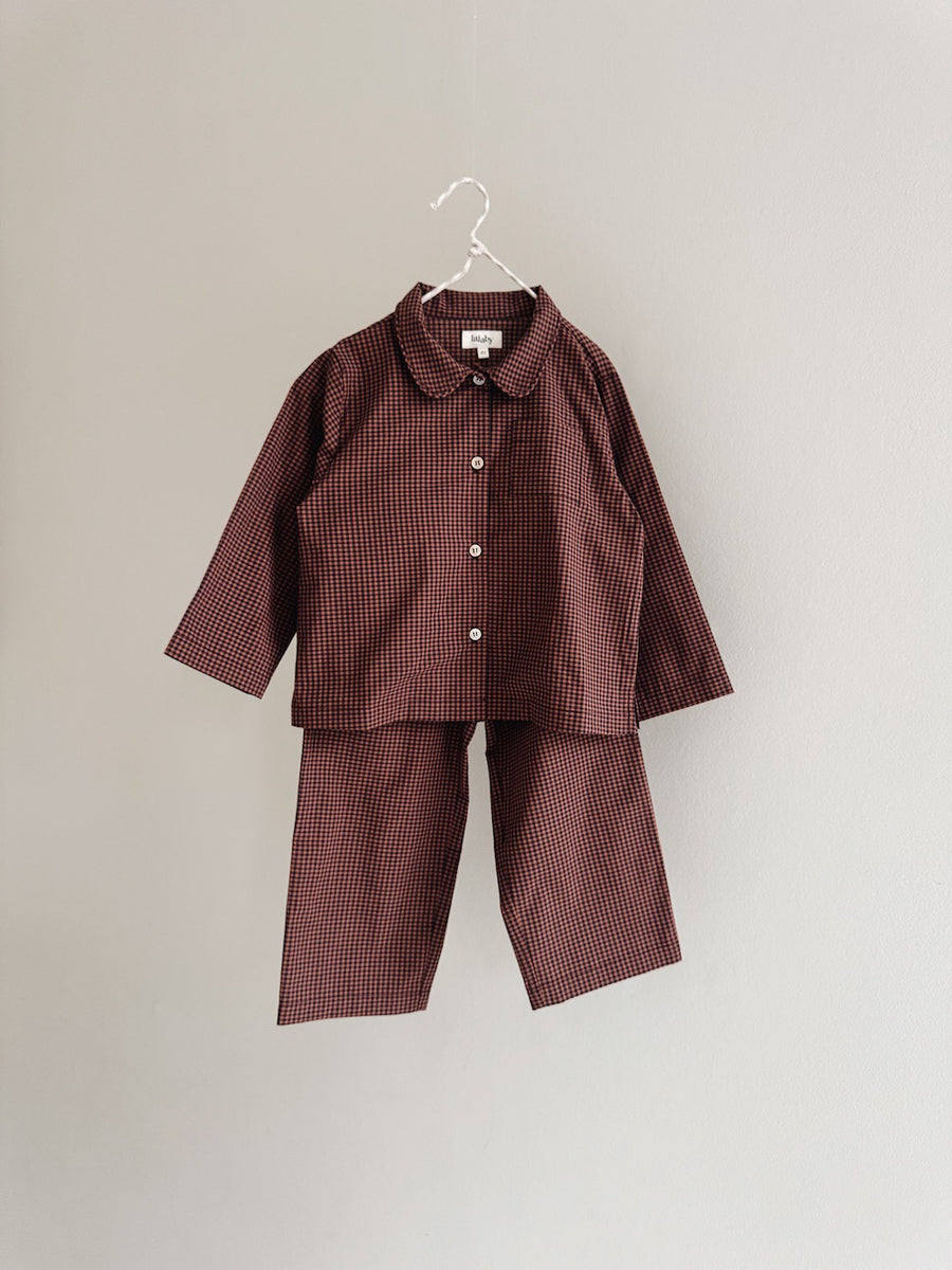 Classic Pyjamas Indigo Check