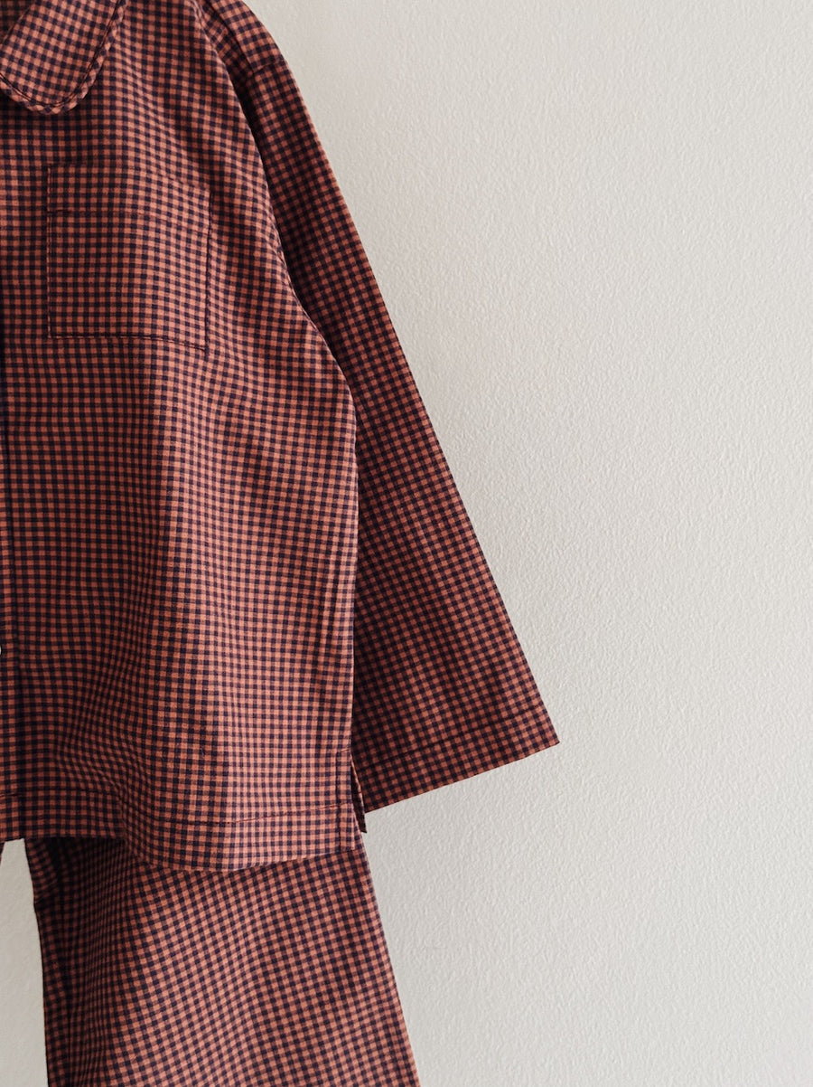 Classic Pyjamas Indigo Check