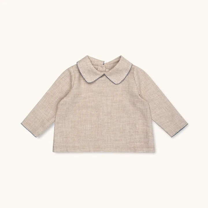 Ida top birch blue (baby)