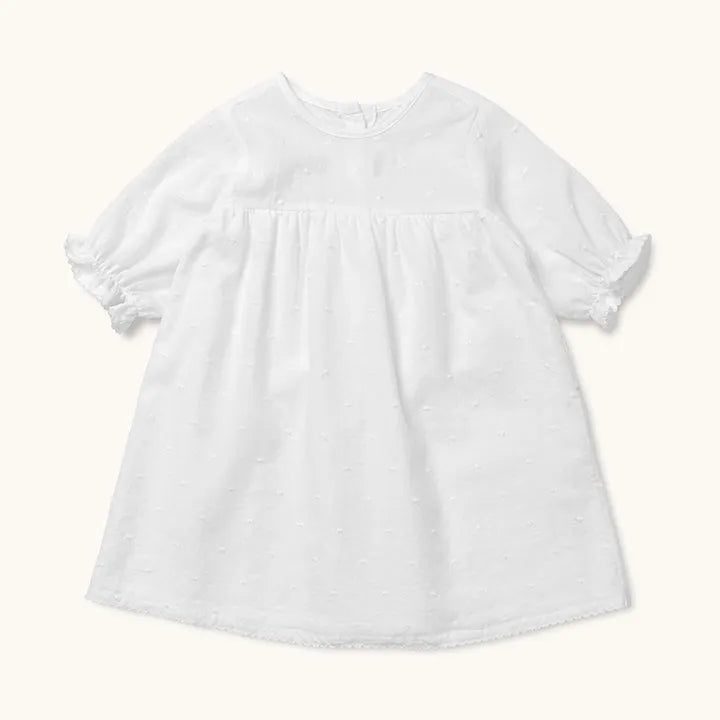 <tc>Lilibeth kjole white Dot (baby)</tc>