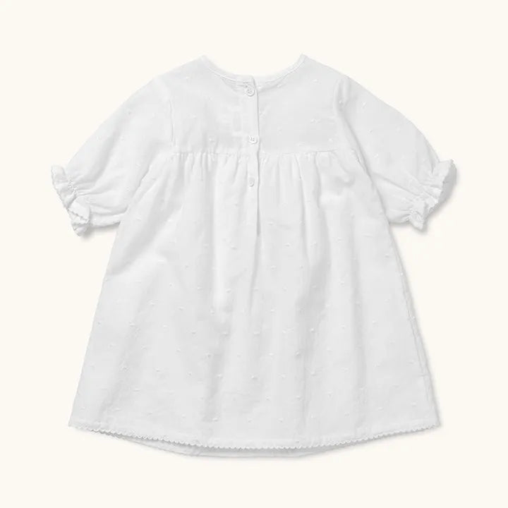 <tc>Lilibeth kjole white Dot (baby)</tc>