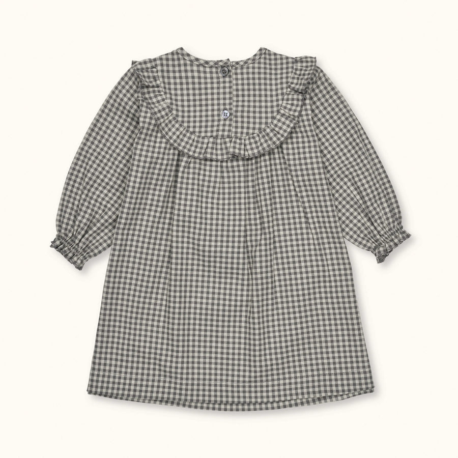 Noey dress forest check (baby)