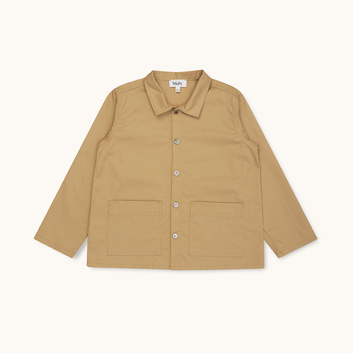 <tc>Samson overshirt dark sand</tc>