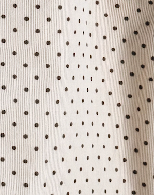 Wet wipe cover brown dot