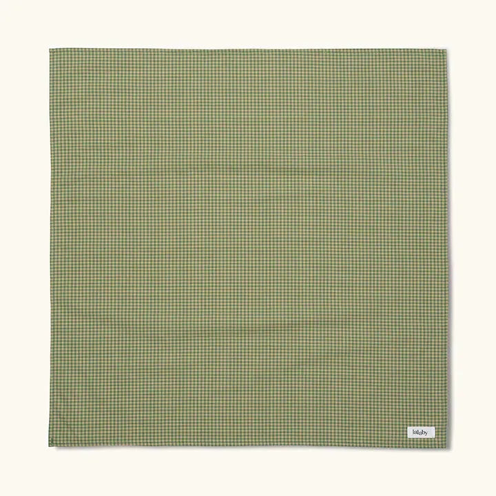 Vera scarf green check