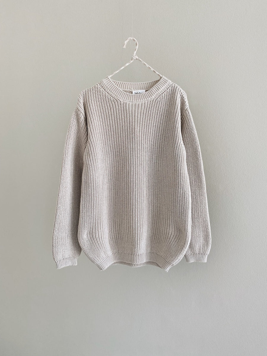 Brooklyn sweater cotton cloud