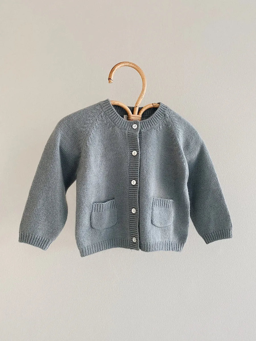 Bobbie cardigan dove (baby)