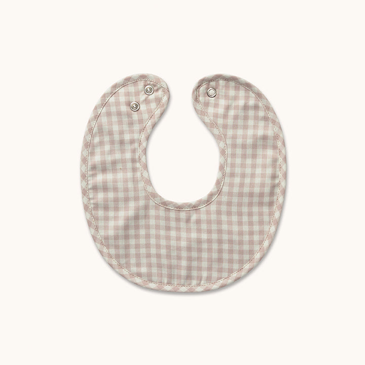 Bibi Bib 2-pack - Blue Gingham – Lalaby.com